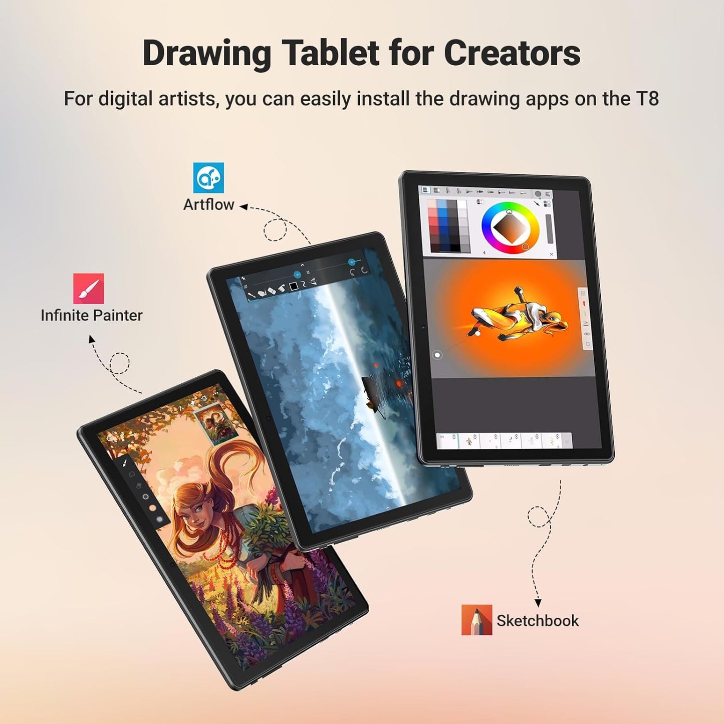 RubensTab T8 drawing tablet