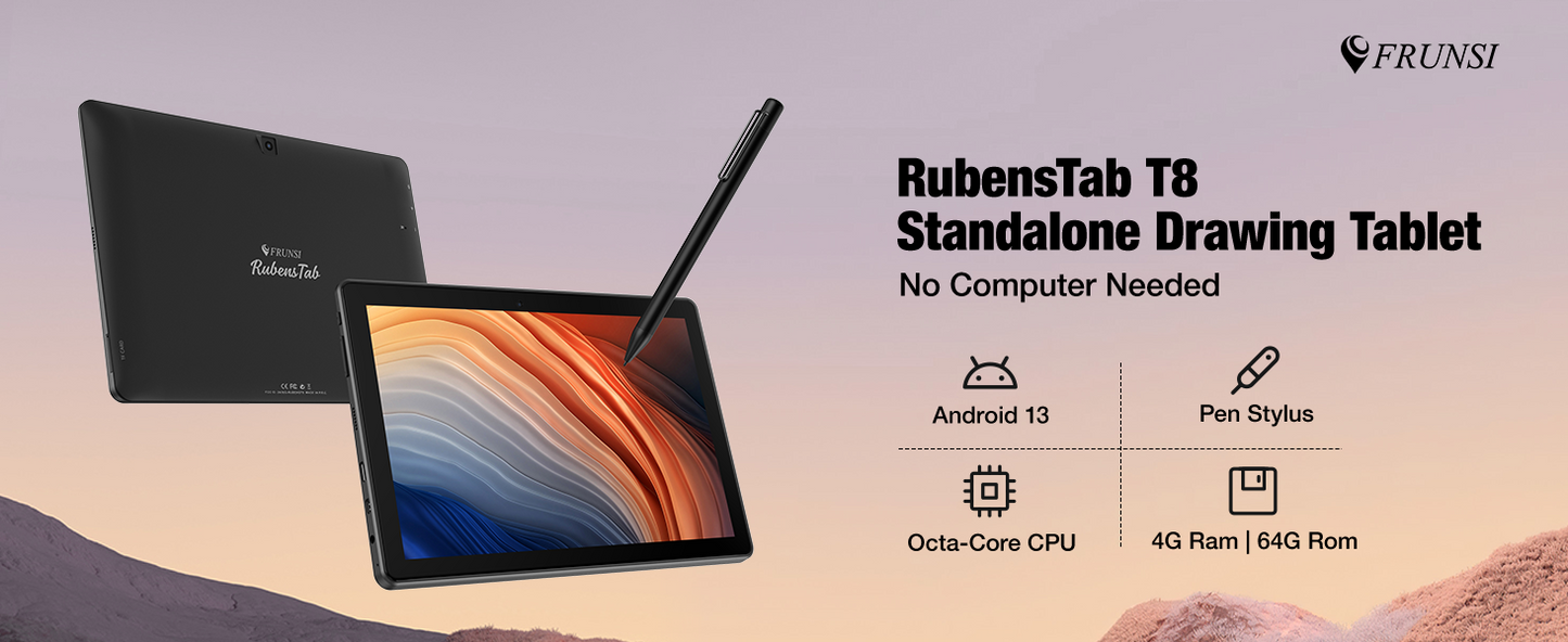 RubensTab T8 drawing tablet