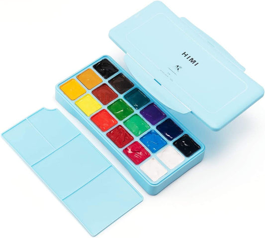 45% off HIMI Gouache Paint Set 18 Colors